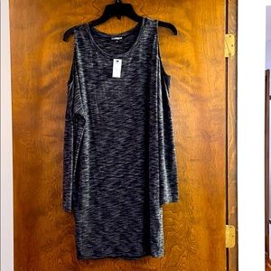 Express size medium charcoal gray dress